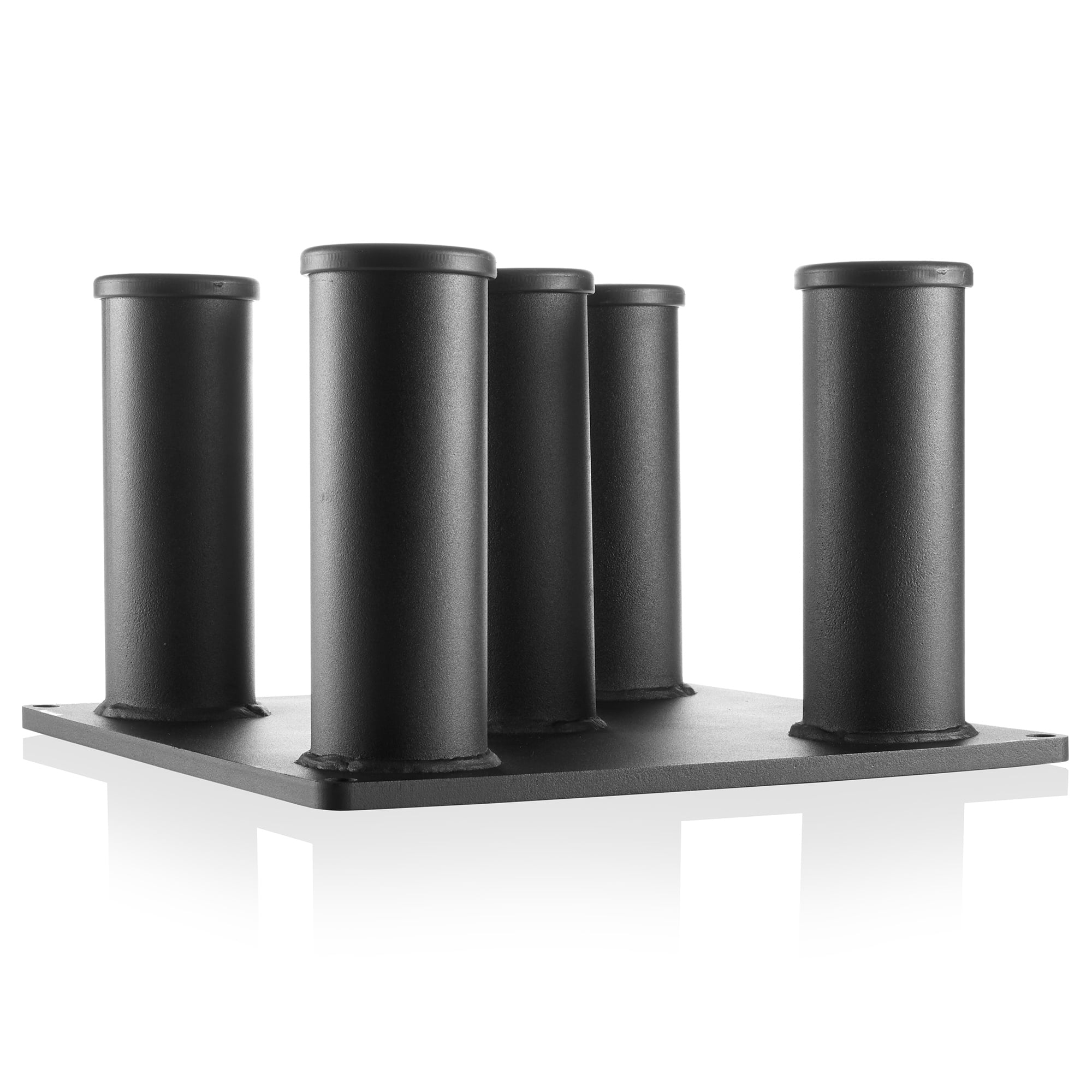 Philosophy Gym Vertical Barbell Holder - Classic 5 Bar Storage Stand for 2" Olympic Bars