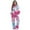 Rose Pink Tie Dye, variant on Uorisanigo Blue Gradient Mock Neck Sweatshirt with Wide Leg Sweatpants Matching Set Lounge Sets for Women Tracksuit 2 Piece Fall Outfits Drawstring Activewear Oversized Jogging Suit