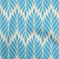 thumbnail image 1 of oneOone Viscose Chiffon Light Blue Fabric Leaves Sewing Material Print Fabric By The Yard 42 Inch Wide-LX, 1 of 5
