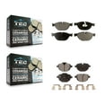 thumbnail image 1 of TEC Front Rear Ceramic Brake Pads Kit for Car 2012-2013 BMW 528i xDrive with Performance Brakes KTC-100188, 1 of 10