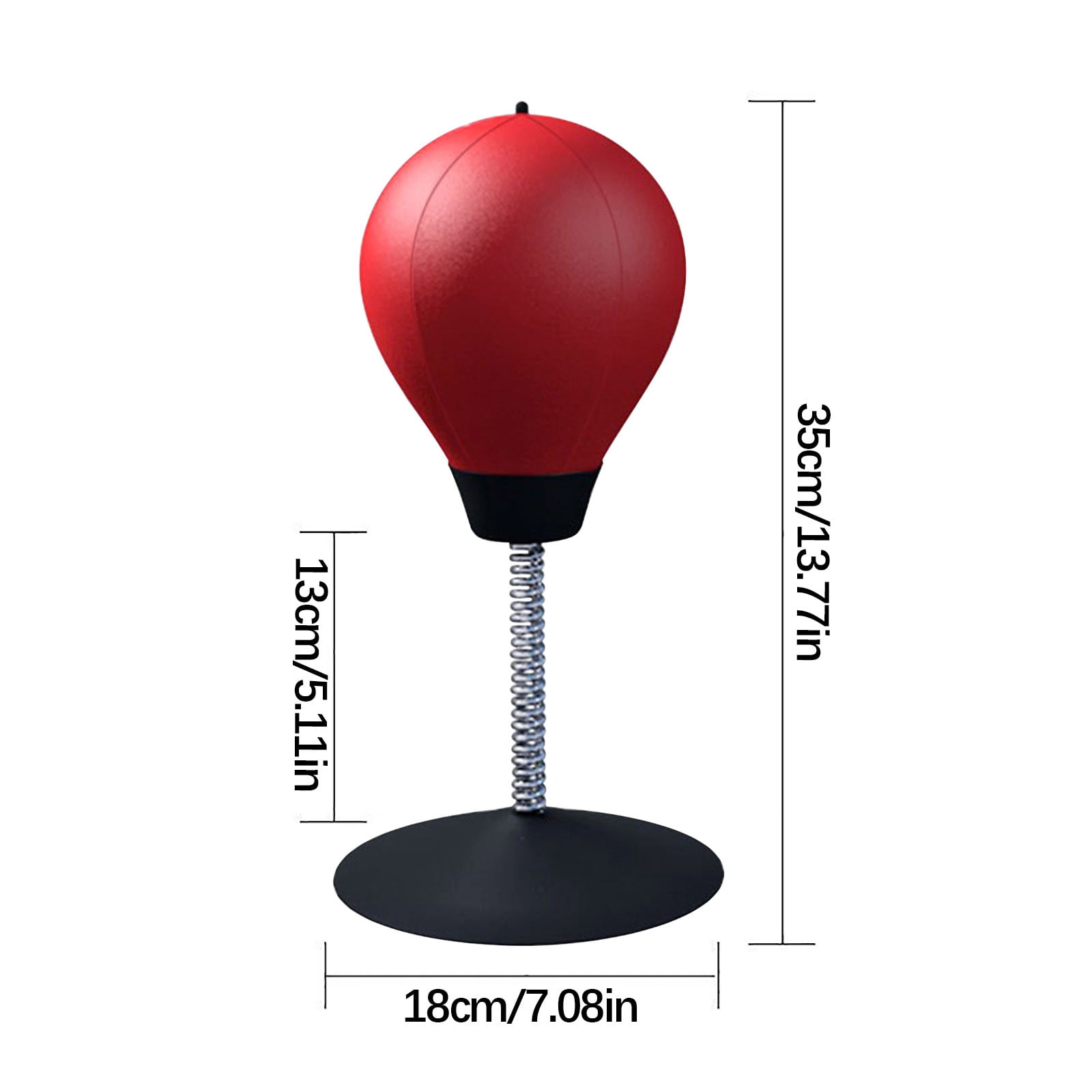 Meitianfacai Desktop Punching Bag, Stress Buster with Suction Cup for Office Table and Counters, Heavy Duty Stress Relief Ball, Desk Boxing Punch Ball, Sports Toys for Kids Coworkers and Friends