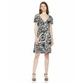 thumbnail image 3 of Cizayoi Women's Summer Dresses Casual V Neck Short Sleeve Wrap Dress, 3 of 6