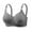 Gray, variant on 50% off Miqool Women's Plus Size Comfort T-Shirt Bra Soft Lightly Lined Wireless Push Up Bra Full Coverage Supportive Everyday Bras(44D-48D)