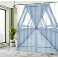 thumbnail image 5 of Ambesonne Modern Shower Curtain, Corridor of Spaceship, 69"Wx84"L, White, 5 of 5