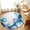 Blue, variant on Entryway Rug 2'x3', Red Marble Stone Kitchen Runner Rugs Non-Slip Carpet Mats, Ink Splash Country Marble Abstract Bedside Rugs Runners Washable Floor Carpet for Bathroom Laundry Room