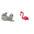 thumbnail image 1 of Escultura De Gato Y Pájaro, Adorno De Mesa, Artesanía, Figura Decorativa, Estatua De Animal Para Dormitorio, Sala De Estar, Oficina, Regalo De Inauguración De La Casa, Accesorios De Jardín, 1 of 8