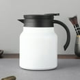 thumbnail image 1 of Estbridge Thermal Coffee Carafe  Insulated Stainless Steel Coffee Carafes for Keeping Hot Coffee & Tea Hot Beverage-10Hours  Double Walled Vacuum Coffee Carafe (Red  800ML), 1 of 7