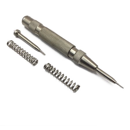 Precision Watch Bracelet Link Remover Punch for Metal Bands Adjustable Spring Pressure, No Hammer Needed