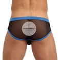 thumbnail image 4 of Men's Gregg Homme 85003 X-Rated Maximizer Mesh Enhancer Brief (Black M), 4 of 4