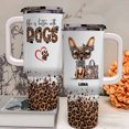 thumbnail image 3 of Personalized Dog Tumbler with Pharaoh Hound Dog’s Name – Custom Travel Coffee Cup 40oz, Travel Coffee Cup, Gift for Mother's day, Father's day, Christmas GaQi3H, 3 of 6