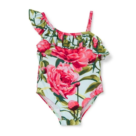 - Rose One-Piece Swimsuit (Baby Girls & Toddler Girls)