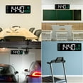 thumbnail image 2 of IFCOW Large Digital Wall Clock with Remote Control, 16 Inch LED Display Count Up & Down Timer, Adjustable Brightness Alarm Clock with Day/Date/Temperature for Home, Gym, Office, 2 of 13