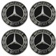 thumbnail image 1 of 4 pegatinas para tapacubos de rueda de Mercedes Benz de 65 mm, 1 of 5