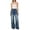 A-Blue, variant on Tqcoqu Women's High Waisted Wide Leg Flare Jeans Stretchy Denim Comfy Loose Basic Denim Pants with Pockets,E-Blue,Women's S-XXL