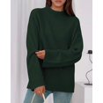 thumbnail image 3 of BTFBM Sweaters for Women Casual Crewneck Long Sleeve Loose Ribbed Knit Pullover Sweater Winter Clothes Fall Outfits, 3 of 8