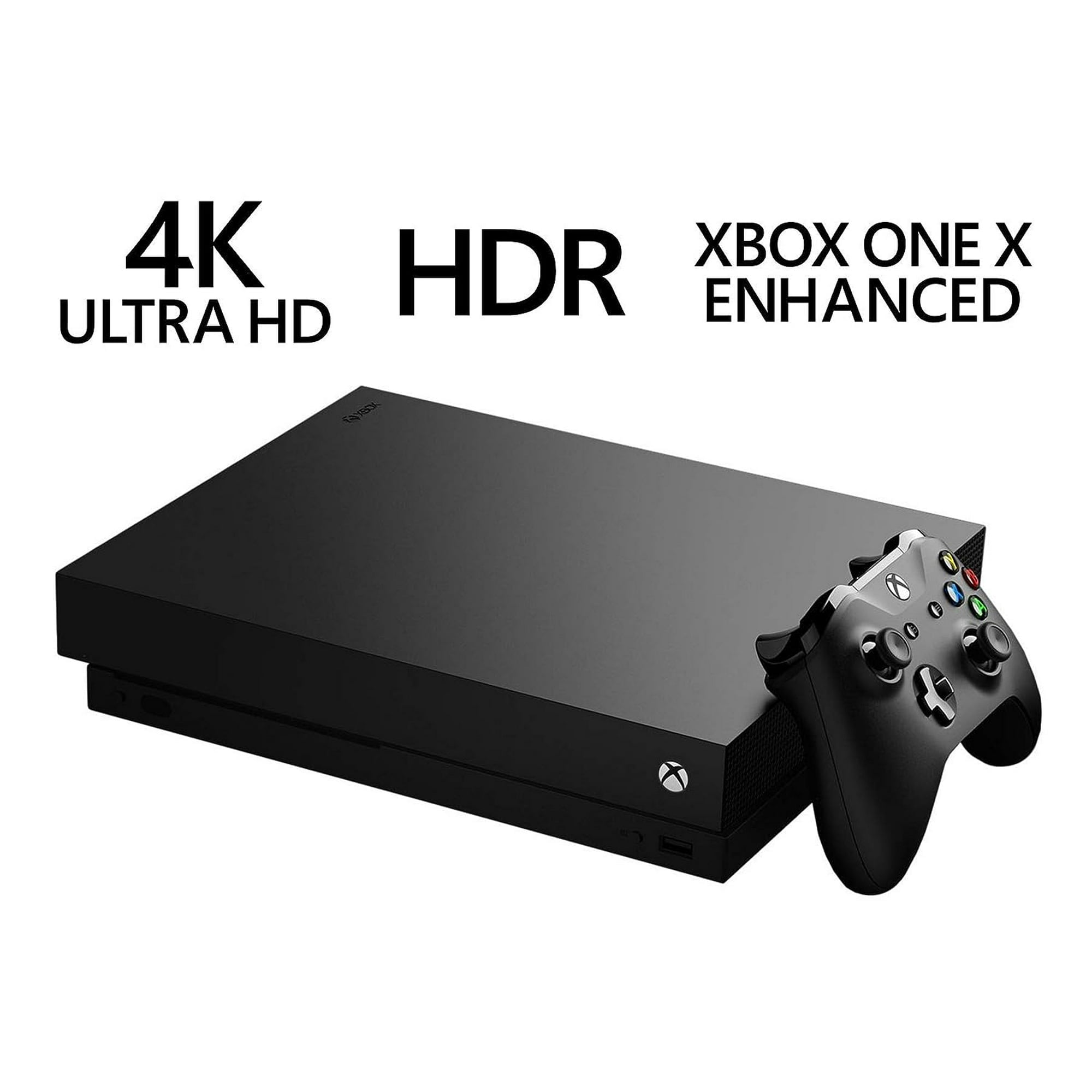 Xbox One X 1TB 4K Ultra HD Black Console with HDMI Cable