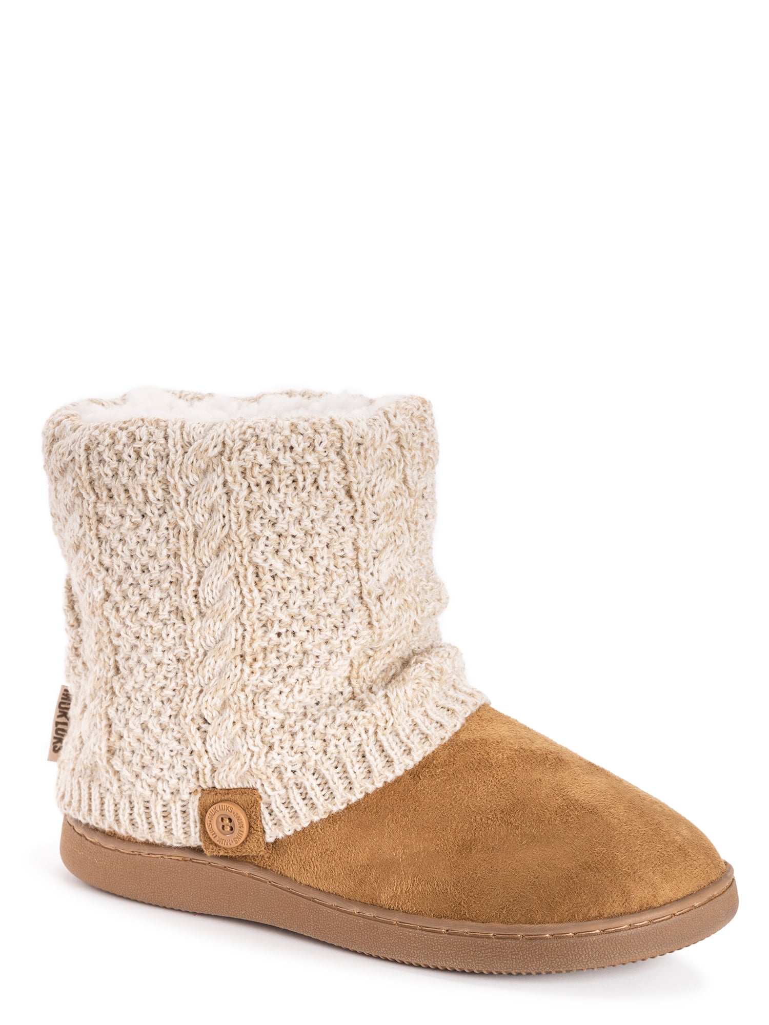 Muk Luks Women's Cable Knit Bootie