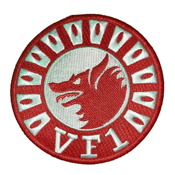 VF-1 Wolfpack Squadron Patch – Sew On, 4