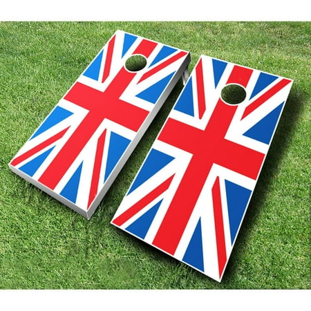 British Flag Tournament Cornhole Set