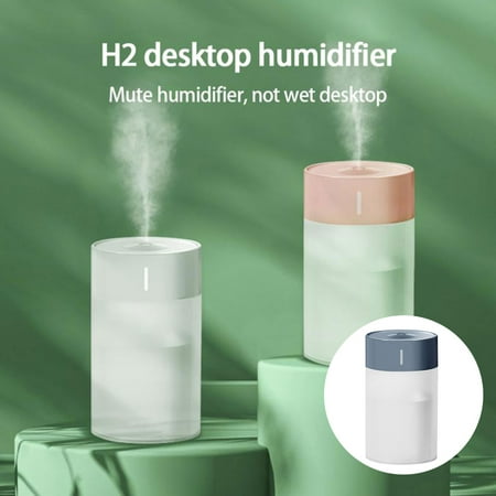 

Eummy 260ML 2W USB Air Humidifier Portable Silent Air Diffuser with LED Indicator Light Household Aroma Diffuser Aromatherapy Sprayer Essential Oil Diffuser for Bedroom Home Office Car