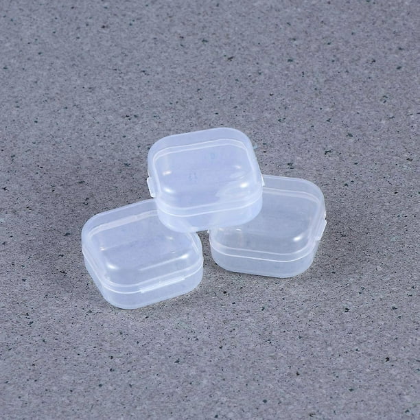 Plastic Box Transparent Rectangular Storage Box for Organizing 30Pcs