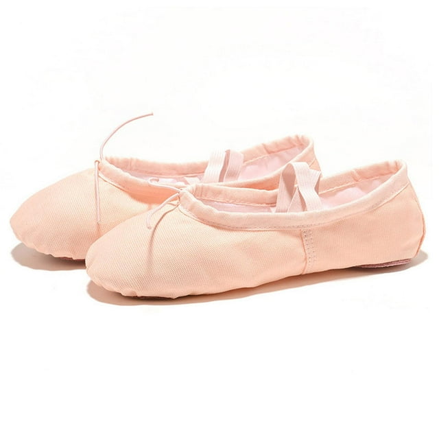 Zapatos de Baile de Ballet Zapatos de Punta Pisos Zapatillas de Baile Suela Tono de piel 36 Colcomx ballet pointe zapato de las mujeres niña