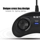 thumbnail image 5 of Matsuzay Joypad 16 bits negro tecla sensible Gamepad Mini Video pequeño ligero suave controlador tocar regalo de Acción de Gracias Videojuegos y accesorios, 5 of 6