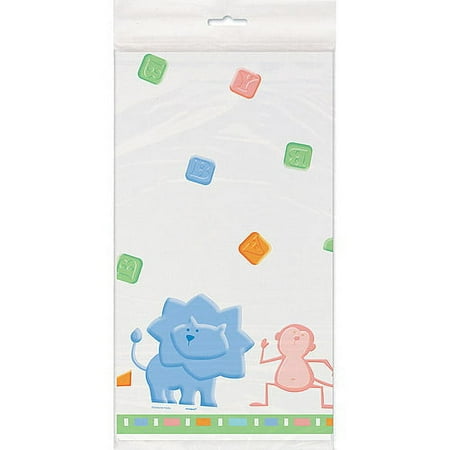 Animal Crackers Plastic Table Cover (1ct)