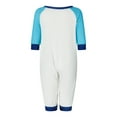 thumbnail image 4 of Christmas Pajamas  Long Sleeve Snowman Print Tops + Pants Set Sleepwear Loungewear for Family,, 4 of 10