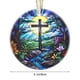 thumbnail image 5 of Colgante navideño transparente impreso | Adorno plano de la Natividad | Decoración navideña para el árbol | Recuerdo conmemorativo para la decoración del hogar, 5 of 7