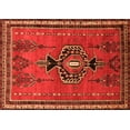thumbnail image 1 of Ahgly Company Indoor Rectangle Persian Orange Traditional Area Rugs, 8' x 12', 1 of 1
