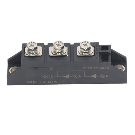 

3 Terminal Rectifier Module 2 in 1 Out Common Cathode Photovoltaic Anti Reverse Diode Rectification Module MDK 30A 1600V