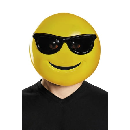 Sunglasses Emoticon Adult Mask