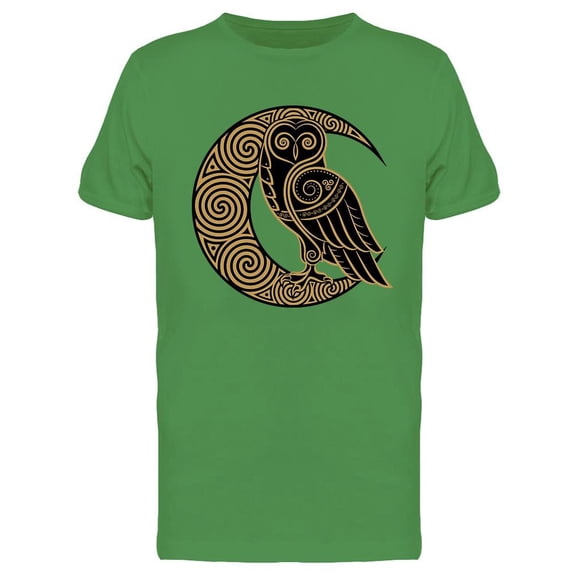 Owl On The Moon Tee Men's -Image by Shutterstock