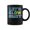 Black, variant on Party Lets Glow Crazy Birthday Party Birthday Glow Coffee Mugs