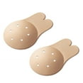 thumbnail image 2 of 2 Paires de Cache-Mamelons Réutilisables Soutien-Gorge Invisible Pétale de Sein Rehausse-Seins Pasties, 2 of 9