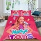 thumbnail image 2 of Como Nastya Conjunto de sábanas temático, trío de piezas, cómodo y amigable con la piel, diseño único, regalo de decoración para el hogar para familiares, amigos y fans,135cm *200cm, 2 of 6