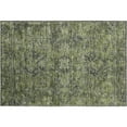 thumbnail image 2 of Addison Rugs Mayfield Washable Traditional Oriental Green Rectangle Rug, 1'8" x 2'6", 2 of 5