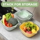 thumbnail image 4 of 8 Pcs Nesting Strainers and Colanders for Kitchen Space Saving, 4 of 5