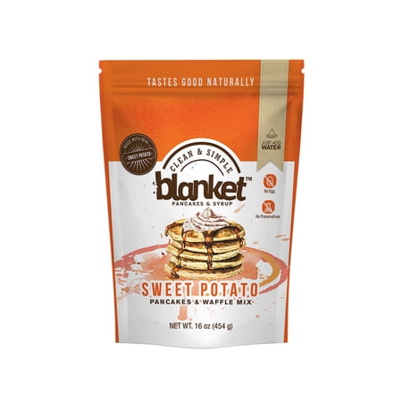 Blanket Pancakes and Syrup, Sweet Potato Pancake and Waffle Mix, 16 oz Bag