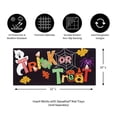 thumbnail image 2 of Evergreen Trick or Treat Sassafras Indoor Outdoor Switch Doormat 1'10"x10" Multicolored, 2 of 4