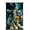 Premium Print and Black Hanger Bundle, variant on DC Comics - Aquaman - Trident Wall Poster with Push Pins, 14.725" x 22.375"