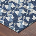 thumbnail image 3 of Addison Rugs Chantille Indoor/Outdoor Transitional Geometric Navy Machine Washable Rectangle Rug, 8' x 10', 3 of 8