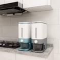 thumbnail image 7 of 25 Lbs Rice Dispenser, Large Sealed Grain Container Storage with Lid Measuring Cylinder Moisture Proof Household Cereal Dispenser Bucket for Kitchen Soybean Corn, 7 of 7