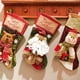 thumbnail image 2 of Saco de calcetín navideño de Año Nuevo, bolsa de dulces, decoraciones navideñas para el hogar, decoración de chimenea y árbol de Navidad, 2 of 4