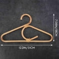 thumbnail image 4 of Rattan Clothes Hanger Style Kids Garments Organizer Rack Children Hanger Kids Room Decoration Hanger for Clothes, 4 of 5