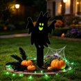 thumbnail image 4 of Halloween Ghost Decor 5 X 3 Inch Glow in The Dark Halloween Decorations Outdoor Halloween Yard Decor for Lawn Porch Haunted House Party, 4 of 5