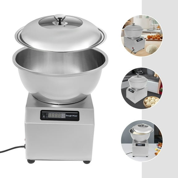 Miumaeov 8kg Commercial Dough Maker Dough Kneading Machine Electric Dough Maker 1500W