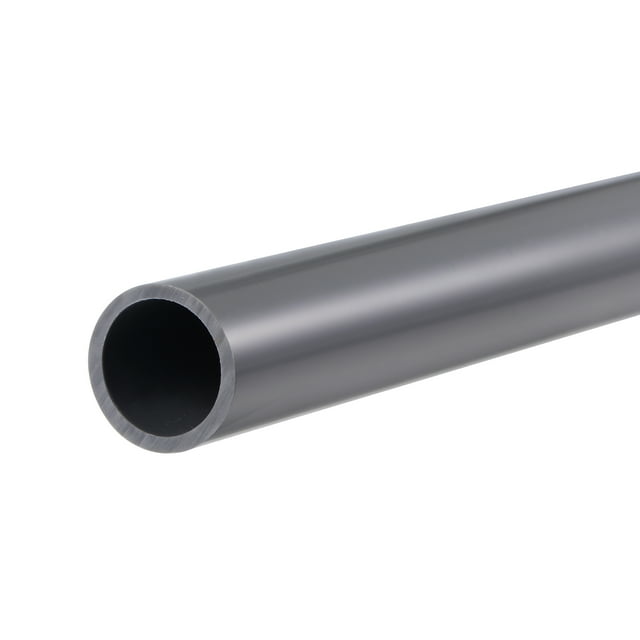 Unique Bargains 16.5mm ID 20mm OD 0.65m Light Grey PVC Rigid Round Pipe High Impact