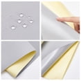 thumbnail image 4 of 3mm Thick Light Grey Self-Adhesive Eva Foam Roll 78.7x11.8 Inch Sticky Craft Foam Adhesive Backed Foam Roll DIY, 4 of 7